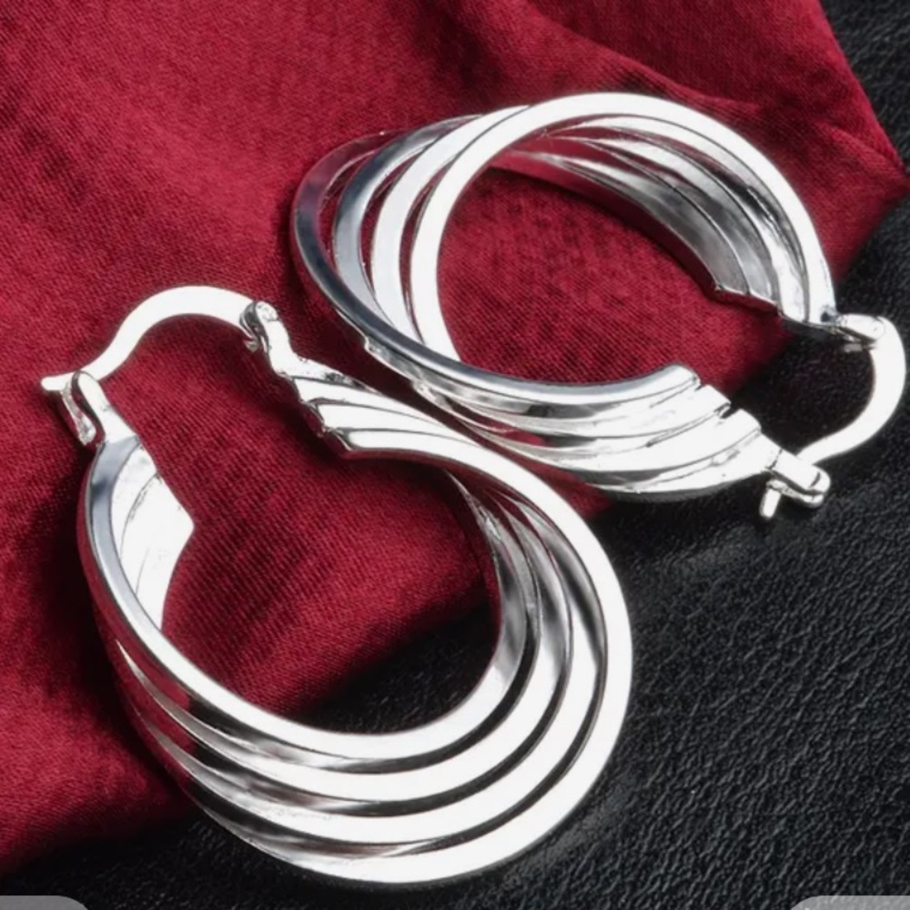 Sterling silver earrings